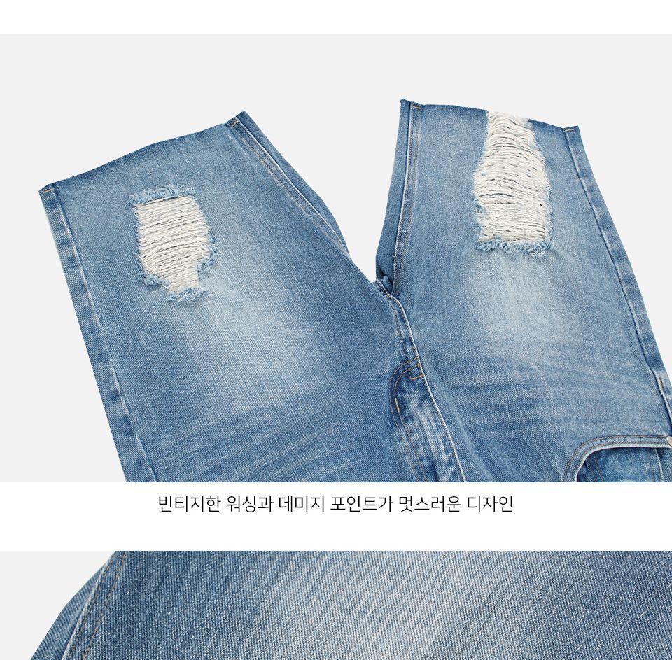MP24036 머빈 데미지워싱 데님 5부 반바지 바지 남성바지 남자바지 청반바지 남성청바지 남자반바지 남성5부바지 데님바지 데일리바지 여름바지 패션바지