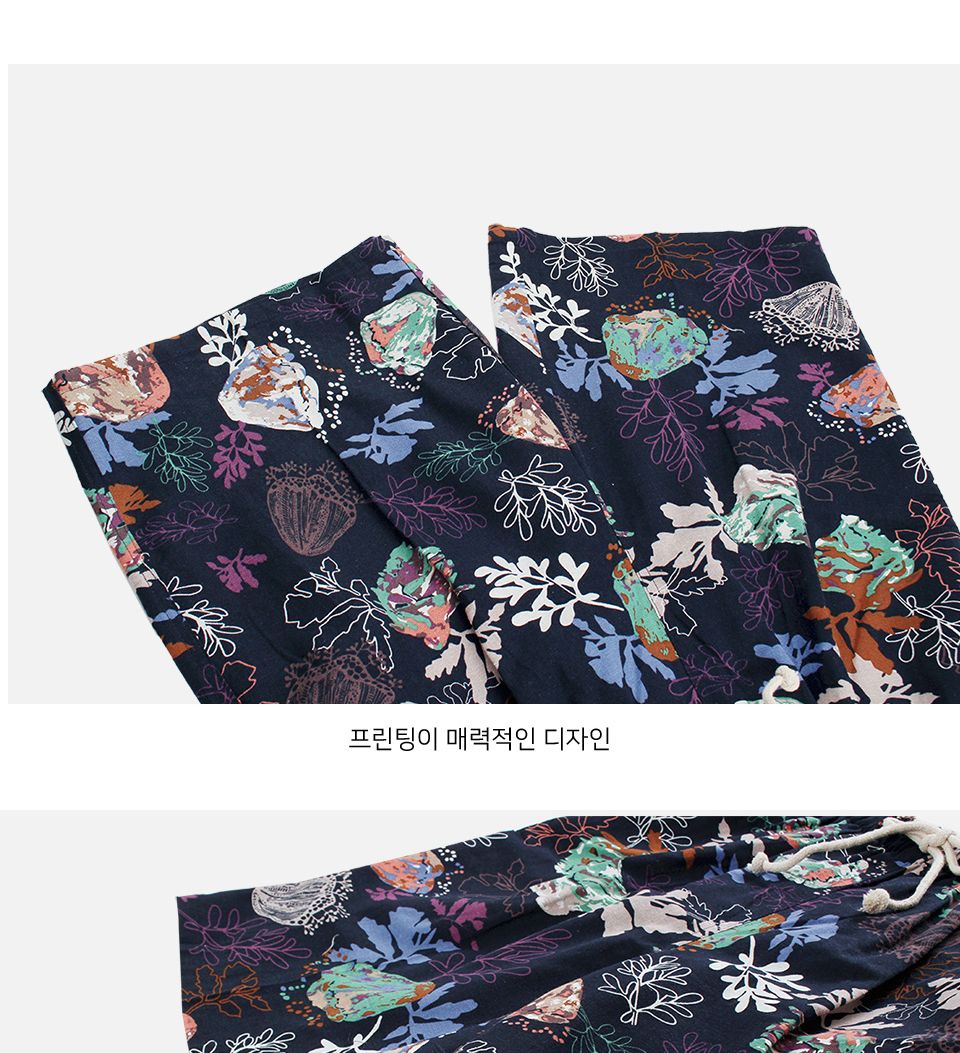 MP24057 핀스 프린트 나염 시원한 밴딩 반바지 (국내생산) 바지 반바지 남성반바지 남자반바지 물놀이바지 여름반바지 패션반바지 고무줄바지 편한바지 여름바지