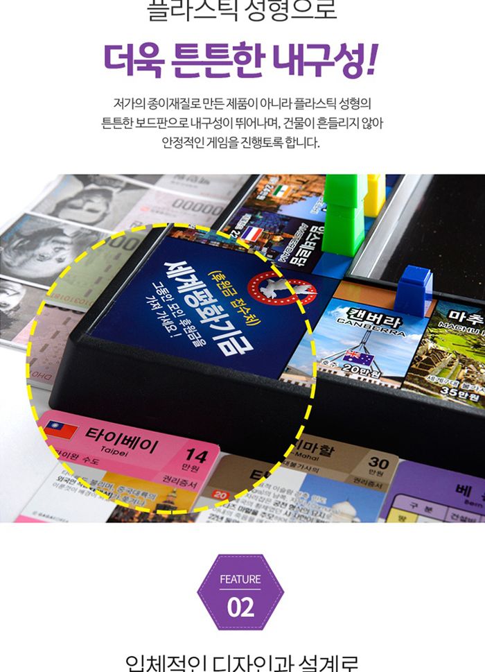 가가 플레이마블 모던Ⅱ 세계여행 (보드게임)/보드게임/게임/온가족게임/온가족게임놀이/게임놀이/세계여행