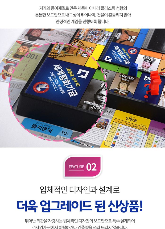 가가 플레이마블 월드와이드 한국위인 (보드게임)/보드게임/게임/온가족게임/온가족게임놀이/게임놀이/한국