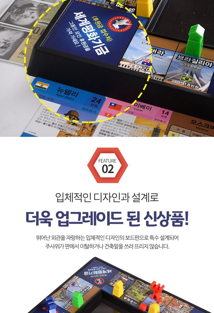 가가 플레이마블 클래식Ⅱ 세계여행 (보드게임)/보드게임/게임/온가족게임/온가족게임놀이/게임놀이/세계위