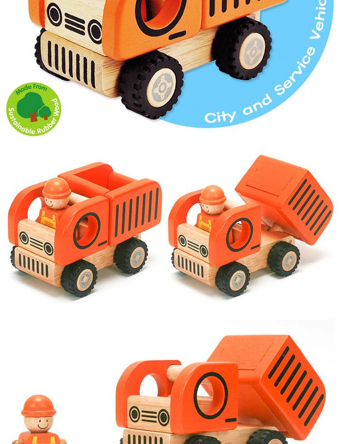 아임토이 중장비 덤프트럭 (27480)/중장비/중장비장난감/중장비놀이/자동차장난감/원목중장비/장난감중장비