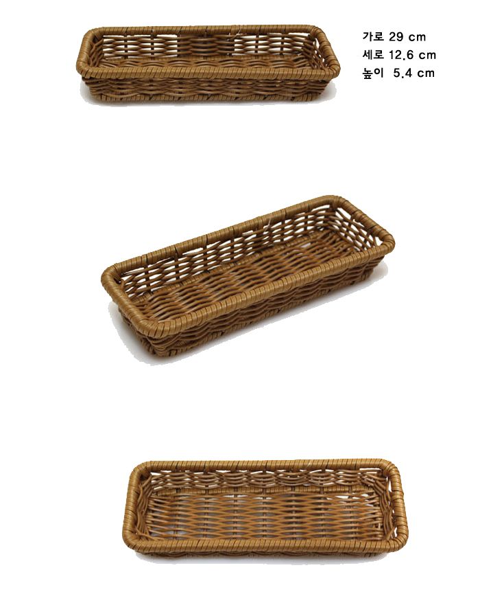 PP라탄 프레임직사각바구니 수저 대 라탄바구니 수납바구니 정리함 정리바구니 수납함 라탄수납함 라탄정리함 라탄사각바구니 바스켓 정리바스켓