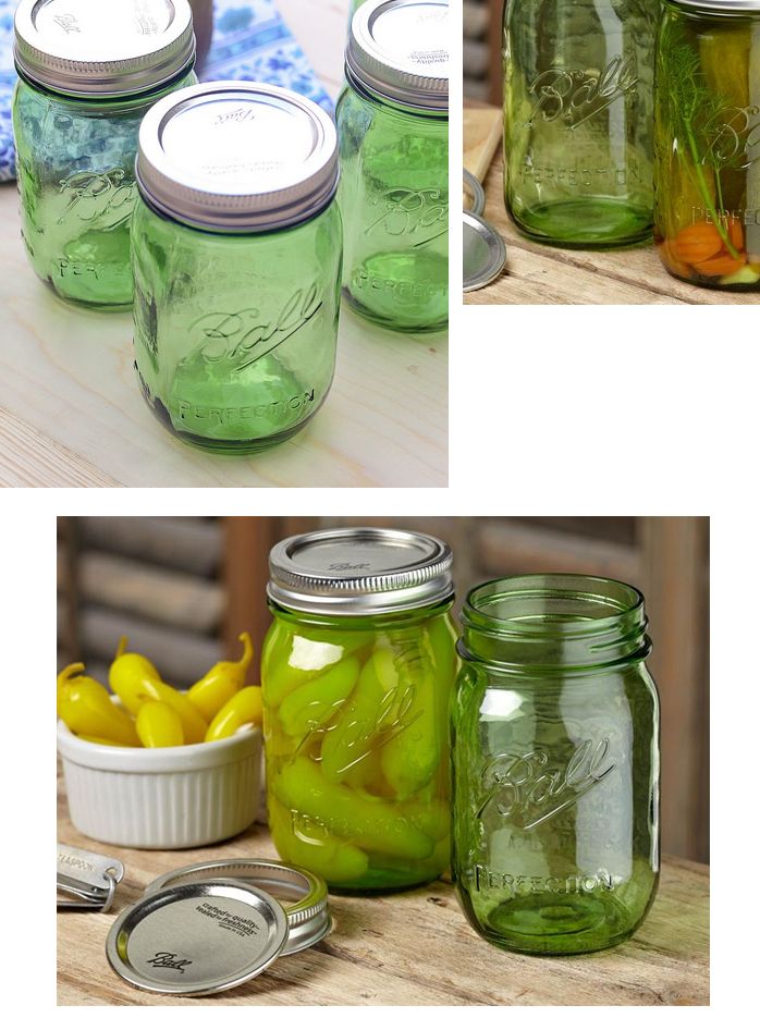 벨메이슨자 헤리티지 그린 16oz 잼병 과실주병 담금병 유자청병 피클병 유리용기 메이슨자 밀폐유리병 유리병 다용도병