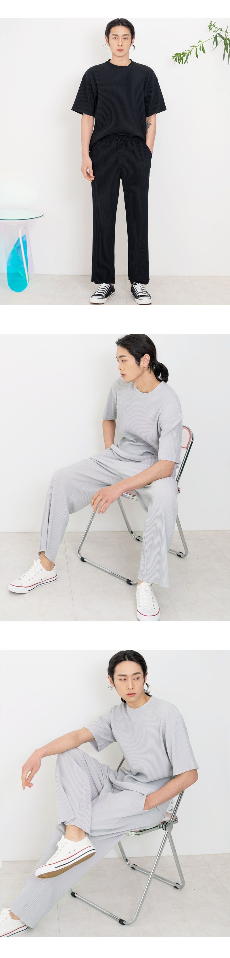 GQQ KF18 남자플리츠밴딩일자바지 플리츠밴딩일자바지 플리츠밴딩일자팬츠 플리츠밴딩바지 트레이닝팬츠 남성용트레이닝팬츠 남성용트레이닝바지 남자트레이닝복 남자트레이닝바지 트레이닝복 트레이닝바지