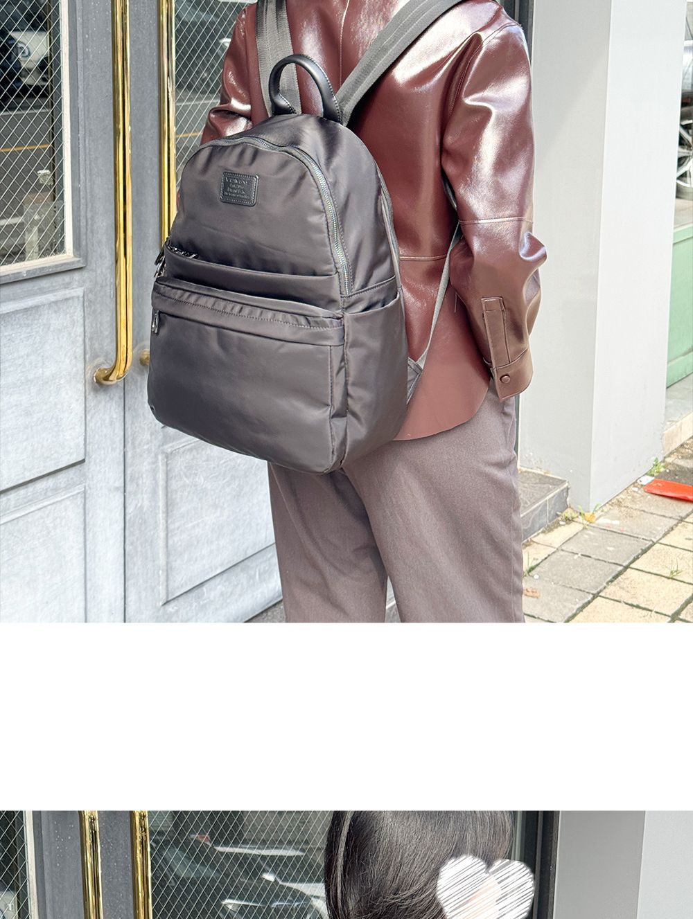 캐주얼 데일리 여행 신학기 블랙 백팩 BR_9130 여성가방 패션가방 여성백팩 세련된백팩 귀여운배낭 여행배낭