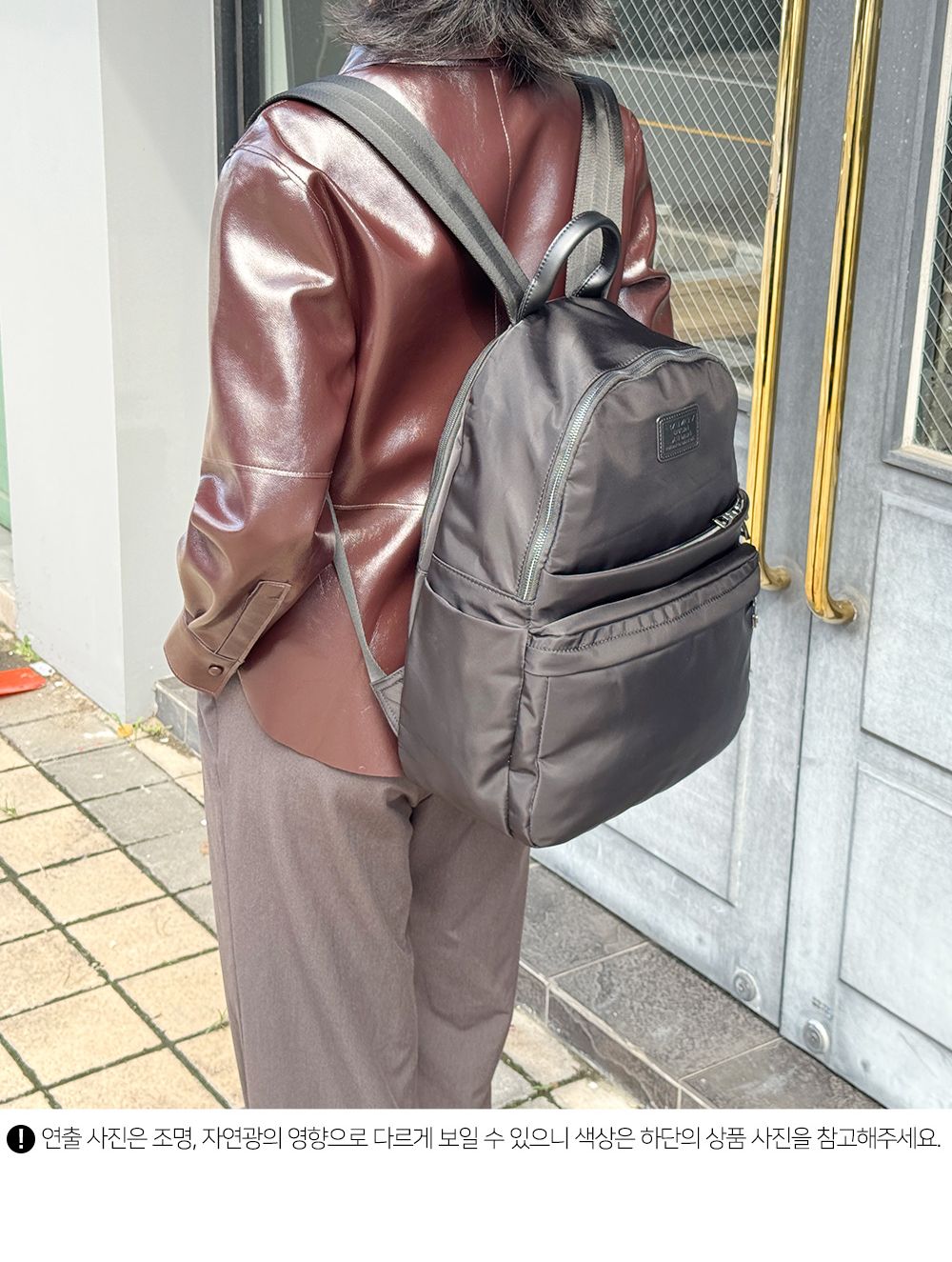 캐주얼 데일리 여행 신학기 블랙 백팩 BR_9130 여성가방 패션가방 여성백팩 세련된백팩 귀여운배낭 여행배낭