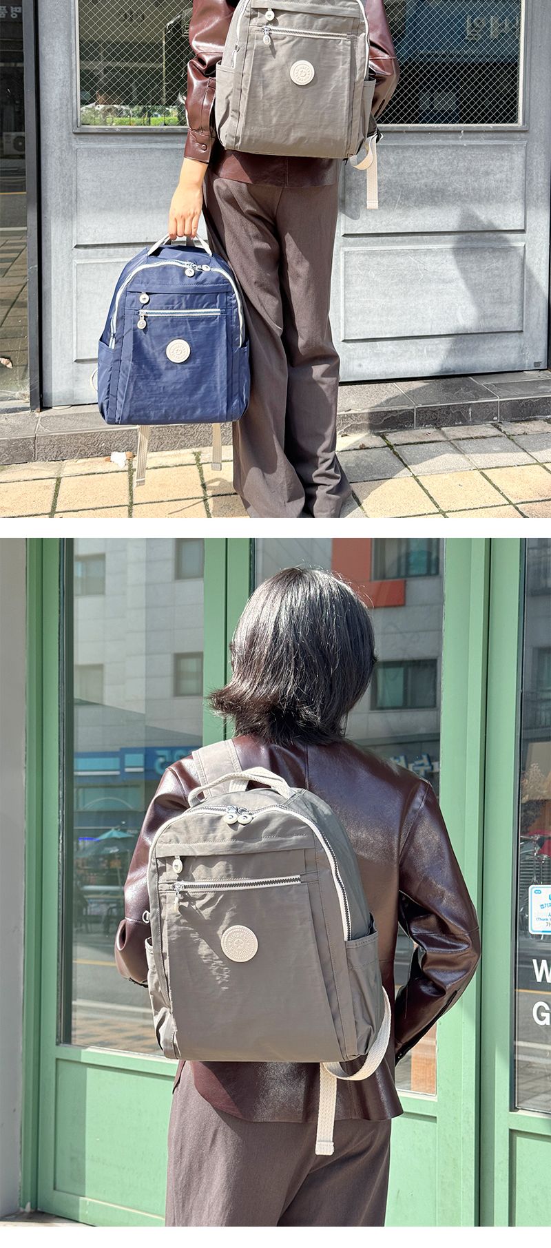 DKMI_8098-1 캐주얼 데일리 여성 백팩 패션백팩 백팩 책가방 여성백팩 학교가방 여행가방 여행백팩
