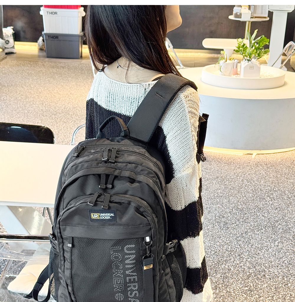 GE_1221 캐주얼 학생 백팩 메쉬포켓백팩 학생백팩 패션백팩 백팩 책가방 학교가방 학교백팩 캐주얼백팩
