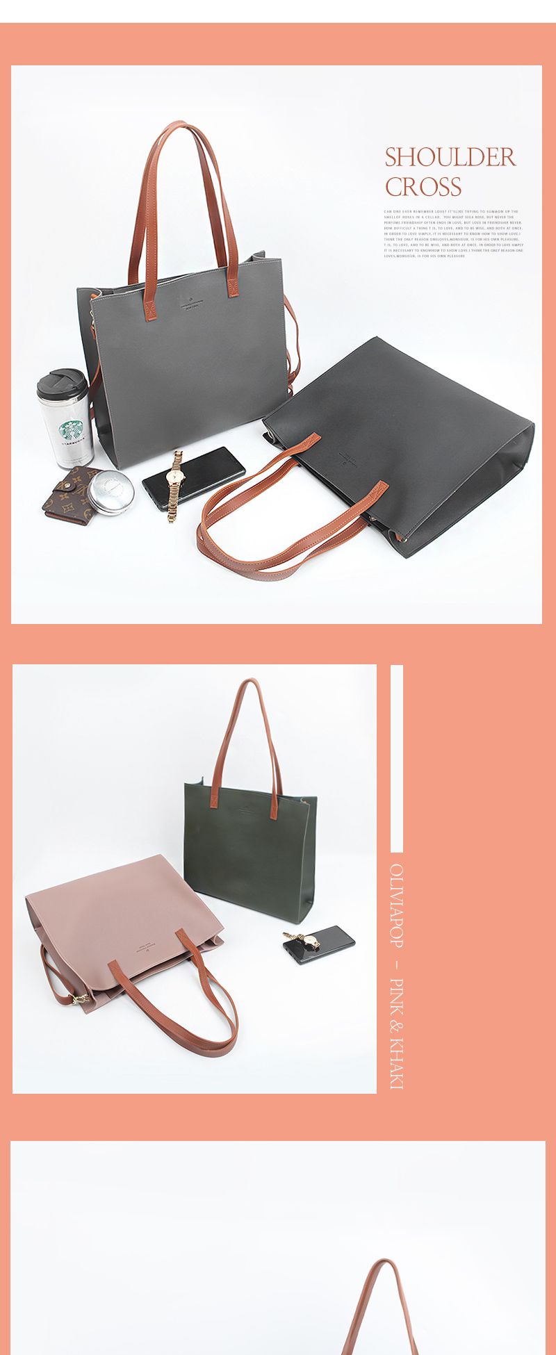 숄더백 OP M1996/숄더백/여성가방/여자가방/여성가죽숄더백/가죽숄더백/여성용백/여성숄더백/숄더가방/스퀘