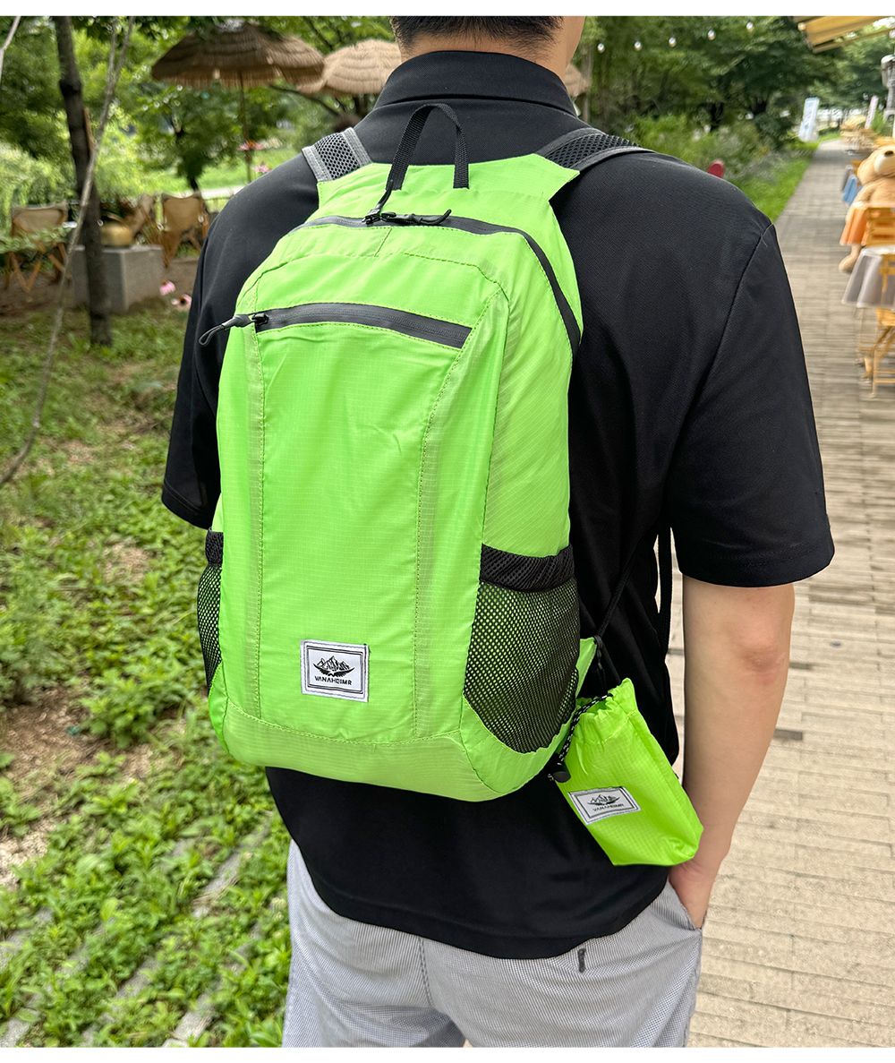 BR_714 휴대용 접이식 백팩 휴대용백팩 폴딩백팩 접이형백팩 패션백팩 가방 백팩 책가방 배낭 학교백팩 학교가방 여행가방 여행백팩