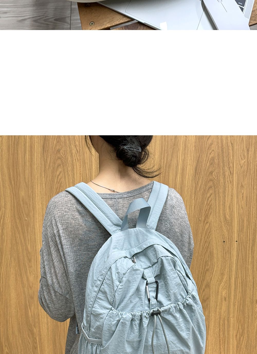 TRD_810 나일론 바스락 백팩 바스락백팩 나일론백팩 여름백팩 패션백팩 가방 백팩 책가방 배낭 학교백팩 학교가방 여행가방 여행백팩