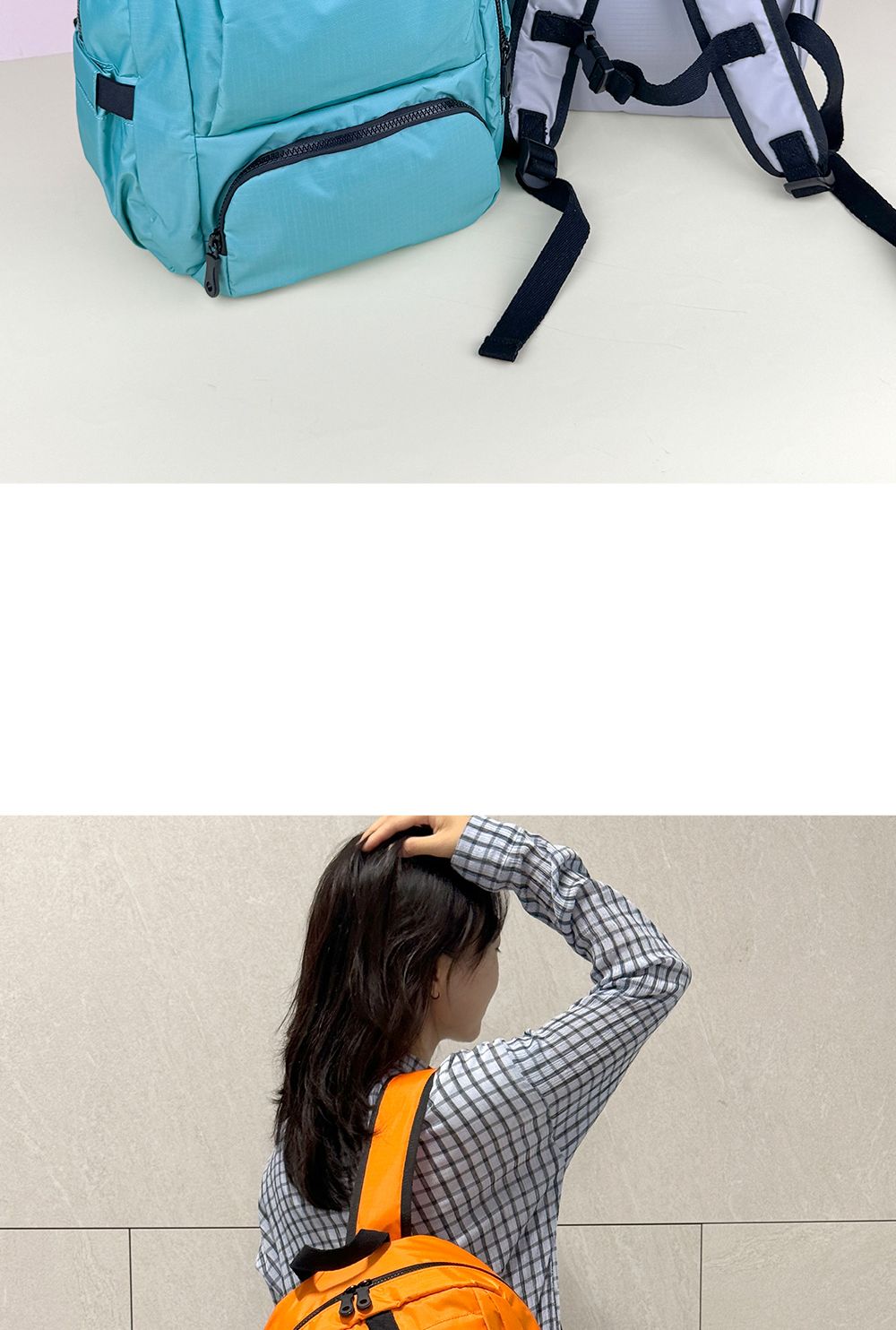 BR_3018 백팩 배색라인백팩 스트랩링백팩 학생백팩 패션백팩 가방 백팩 책가방 학교가방 학교백팩 캐주얼백팩 케주얼백팩