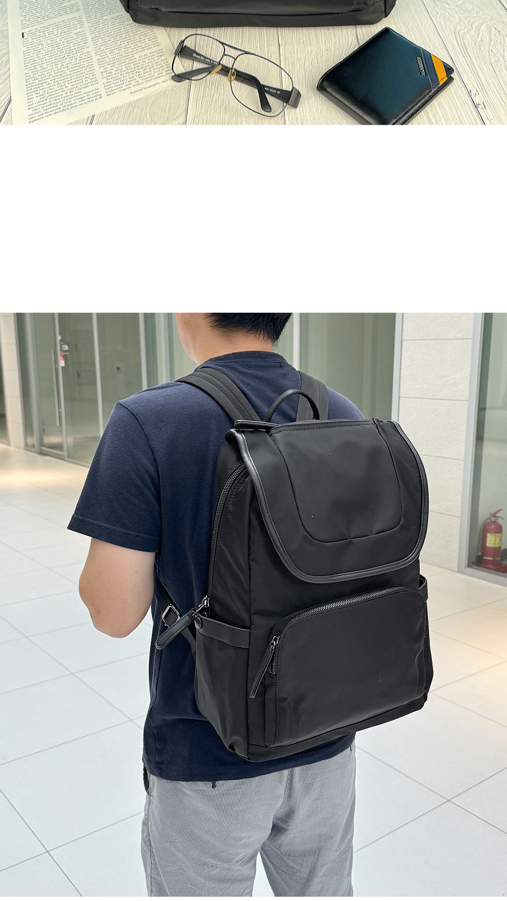 BR_16717 백팩 지퍼포켓백팩 학생백팩 패션백팩 가방 백팩 책가방 학교가방 학교백팩 캐주얼백팩 케주얼백팩