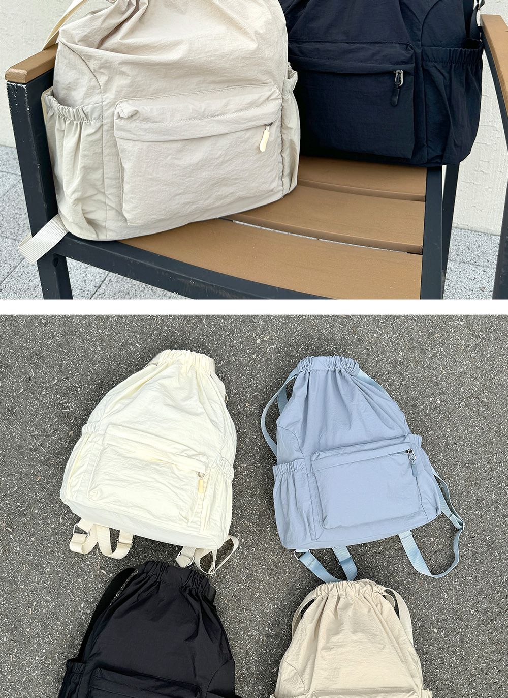 BR_9668 조리백팩 학생백팩 패션백팩 가방 백팩 책가방 학교가방 학교백팩 캐주얼백팩 케주얼백팩 베이직백팩