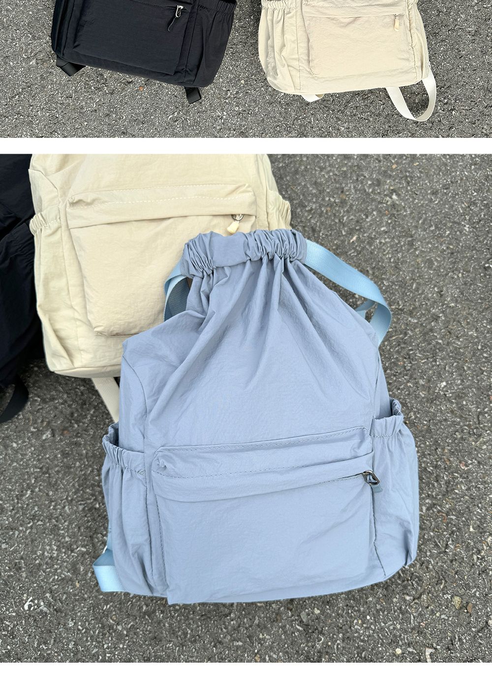 BR_9668 조리백팩 학생백팩 패션백팩 가방 백팩 책가방 학교가방 학교백팩 캐주얼백팩 케주얼백팩 베이직백팩
