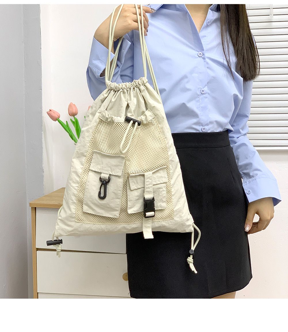 MT_21043 메쉬 포켓 백팩 메쉬포켓백팩 메쉬백팩 패션백팩 가방 백팩 책가방 배낭 학교백팩 학교가방 여행가방 여행백팩
