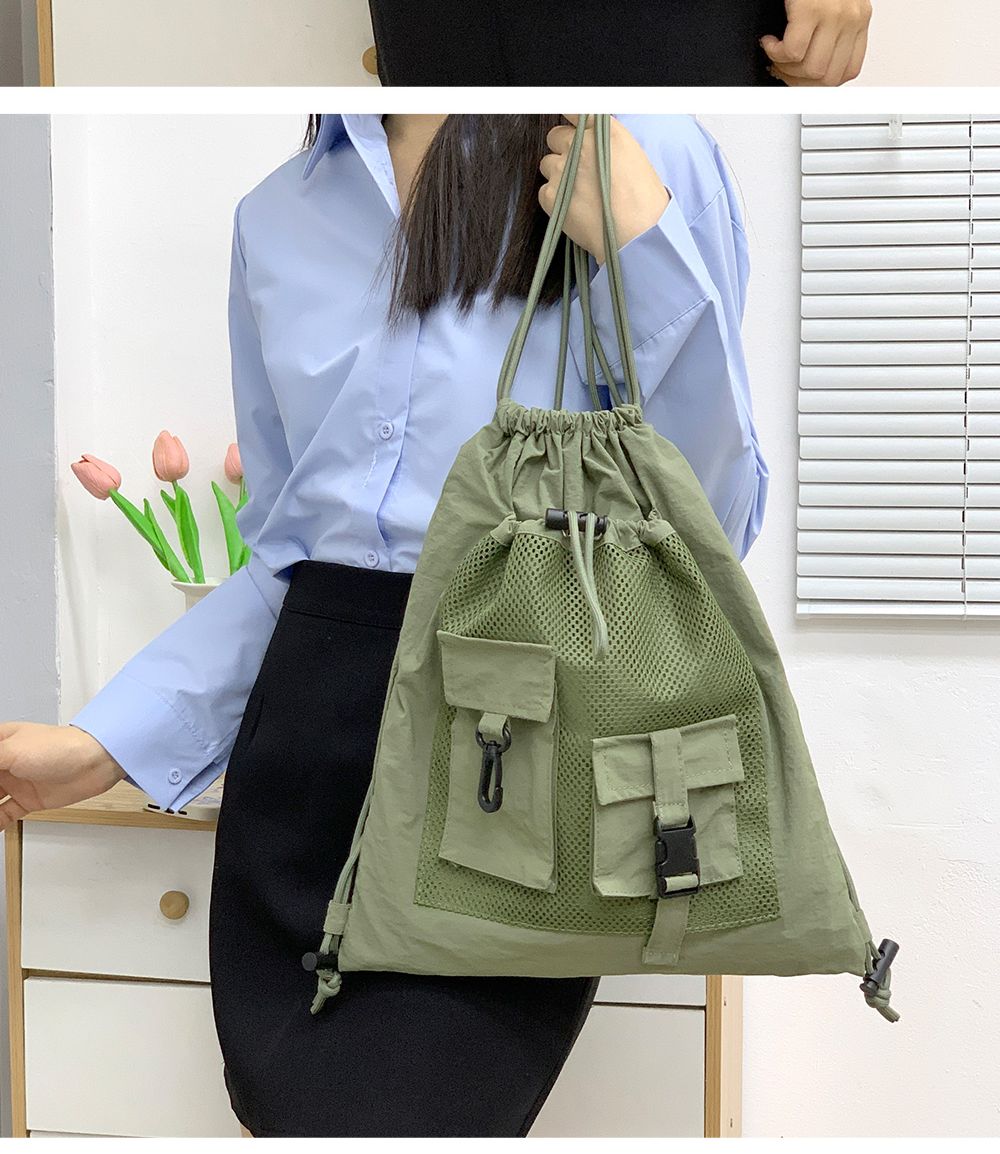 MT_21043 메쉬 포켓 백팩 메쉬포켓백팩 메쉬백팩 패션백팩 가방 백팩 책가방 배낭 학교백팩 학교가방 여행가방 여행백팩