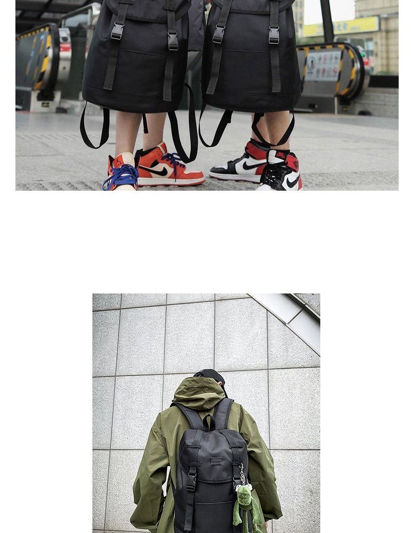 URB_덮개 백팩 투터치장식백팩 덮개백팩 학생백팩 패션백팩 가방 백팩 책가방 학교가방 학교백팩 캐주얼백팩 케주얼백팩