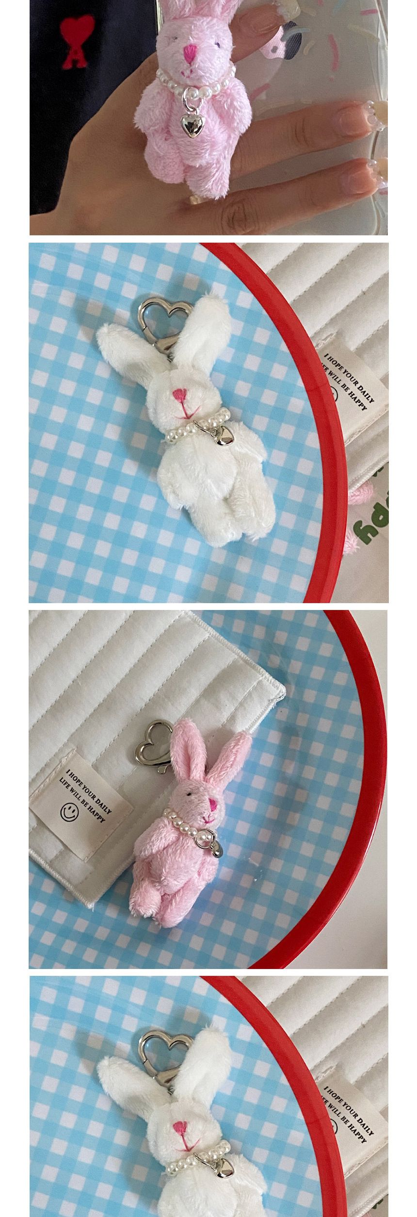 진주 목걸이 토끼 인형 키링 LM-0245 진주목걸이토끼키링 토끼인형키링 토끼키링 인형키링 인형키홀더 인형열쇠고리 인형가방걸이 키링 키홀더 열쇠고리 열쇠홀더 가방걸이