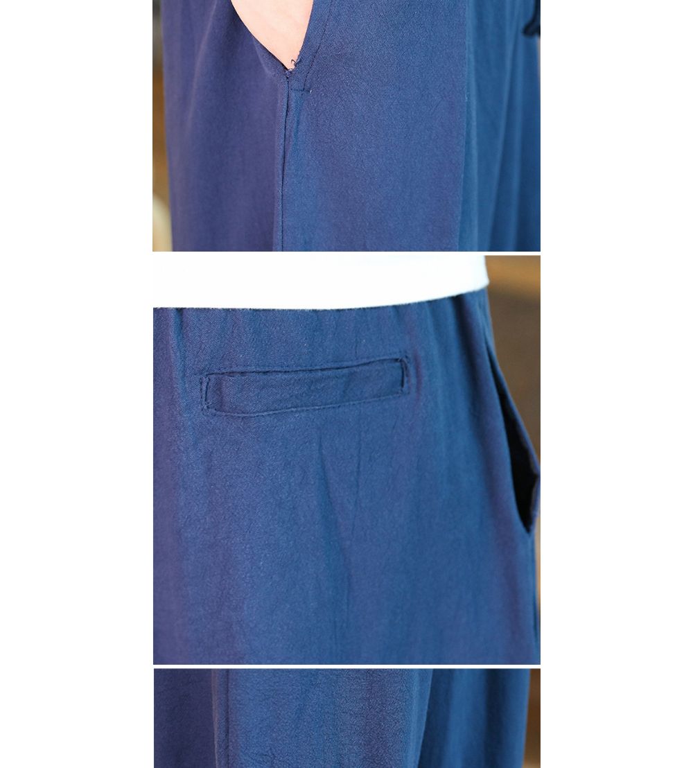 루세 남자 리넨 블루머 통바지 SD-240409 통바지 남성통바지 남자통바지 밴딩통바지 고무바지 와이드바지 패션바지 밴딩바지 캐주얼바지 남성바지