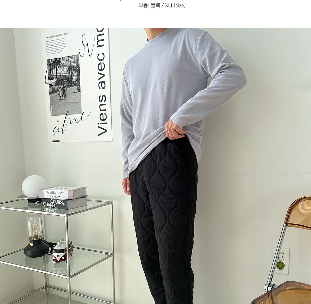코타 남자 퀼팅 조거 패딩 바지 SD-221175 조거팬츠 조거바지 남성조거팬츠 조거패딩바지 패딩조거바지 퀼팅패딩조거팬츠 남성조거바지 밴딩조거팬츠 밴딩조거바지 밴딩팬츠 밴딩바지