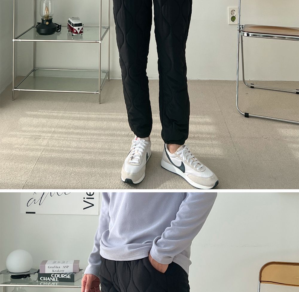 코타 남자 퀼팅 조거 패딩 바지 SD-221175 조거팬츠 조거바지 남성조거팬츠 조거패딩바지 패딩조거바지 퀼팅패딩조거팬츠 남성조거바지 밴딩조거팬츠 밴딩조거바지 밴딩팬츠 밴딩바지