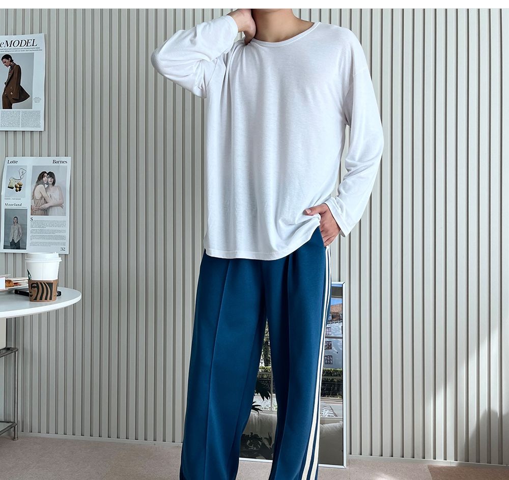 지올 랍바 핀탁 남자 릴렉스핏 팬츠 SD-241027M 밴딩팬츠 밴딩바지 남성밴딩팬츠 남성밴딩바지 남성팬츠 랍빠핀턱팬츠 핀턱팬츠 랍바핀턱팬츠 릴렉스핏팬츠 릴렉스핏바지