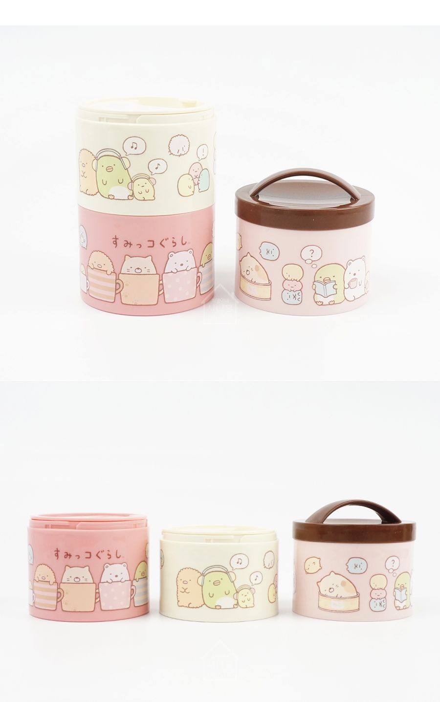 (산엑스) 스밋코구라시16 원형 3단 도시락 (일)(265563) 캐릭터도시락 캐릭터찬합 3단도시락 예쁜도시락 캐릭터3단도시락 어린이도시락 등산용도시락 도시락소품 도시락용기 도시락 소풍도시락 밀폐용기 주방용품 아동도시락