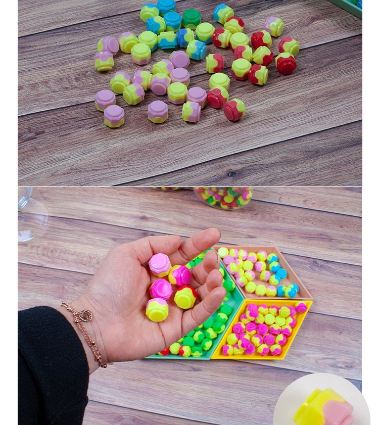 무지개 공기 놀이/공기/공기놀이/공기게임/공기장난감/어린이공기/어린이공기놀이/민속놀이장난감/민속놀이