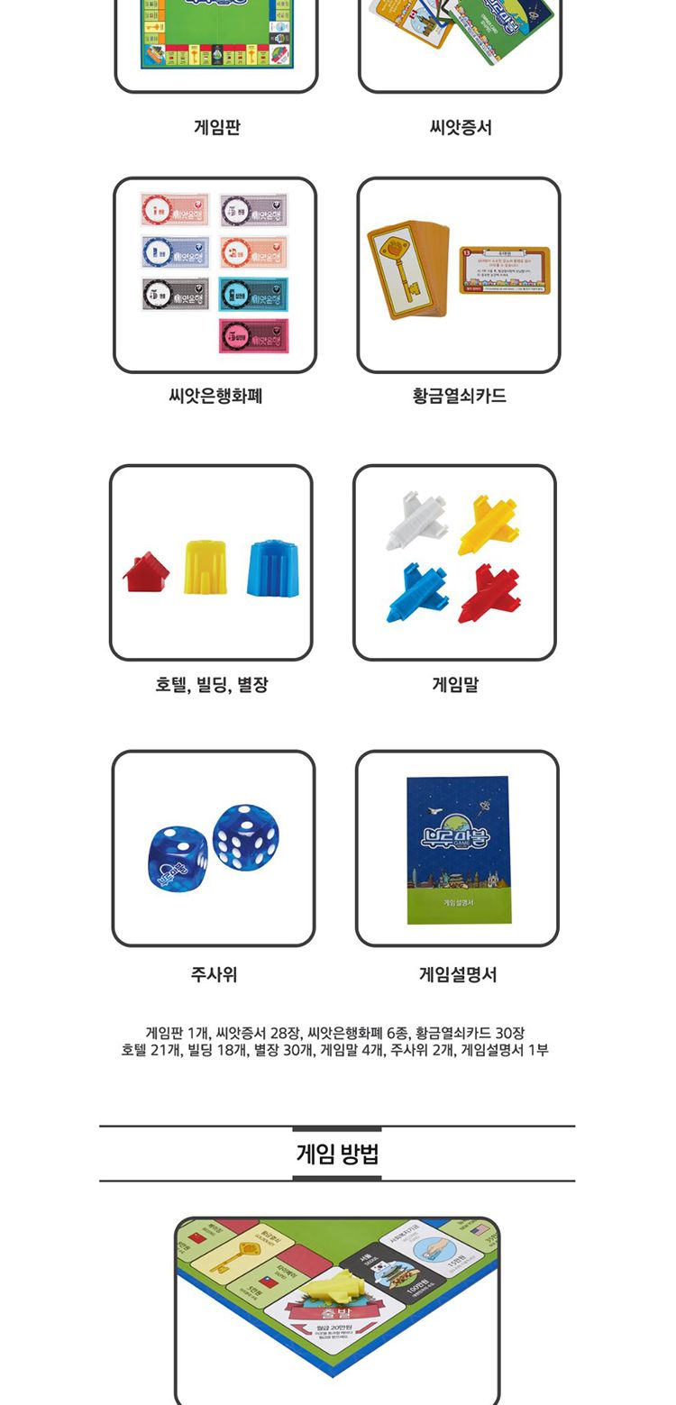 뉴부루마블 패밀리/보드게임/가족보드게임/부루마불/부루마불게임/부루마블게임/실내보드게임/학습보드게임