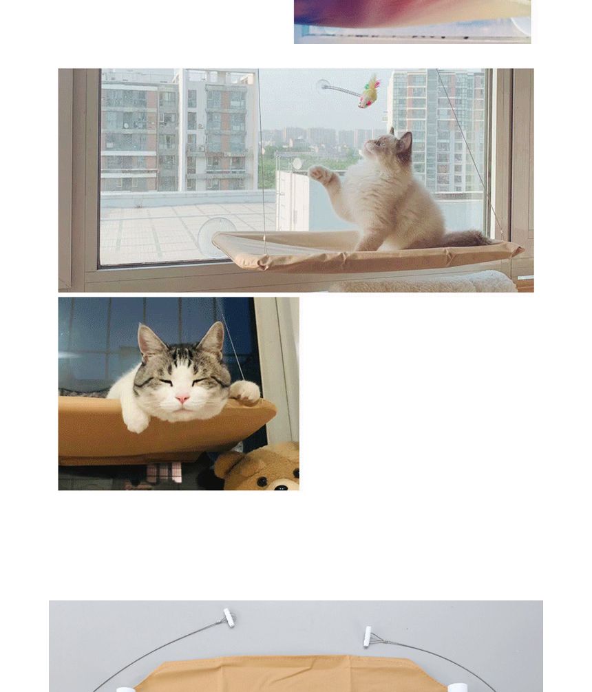 디자인펍 윈도우 캣 베드/고양이베드/애묘베드/애완묘베드/반려묘베드/캣베드/창문베드/걸이베드/고양이쿠