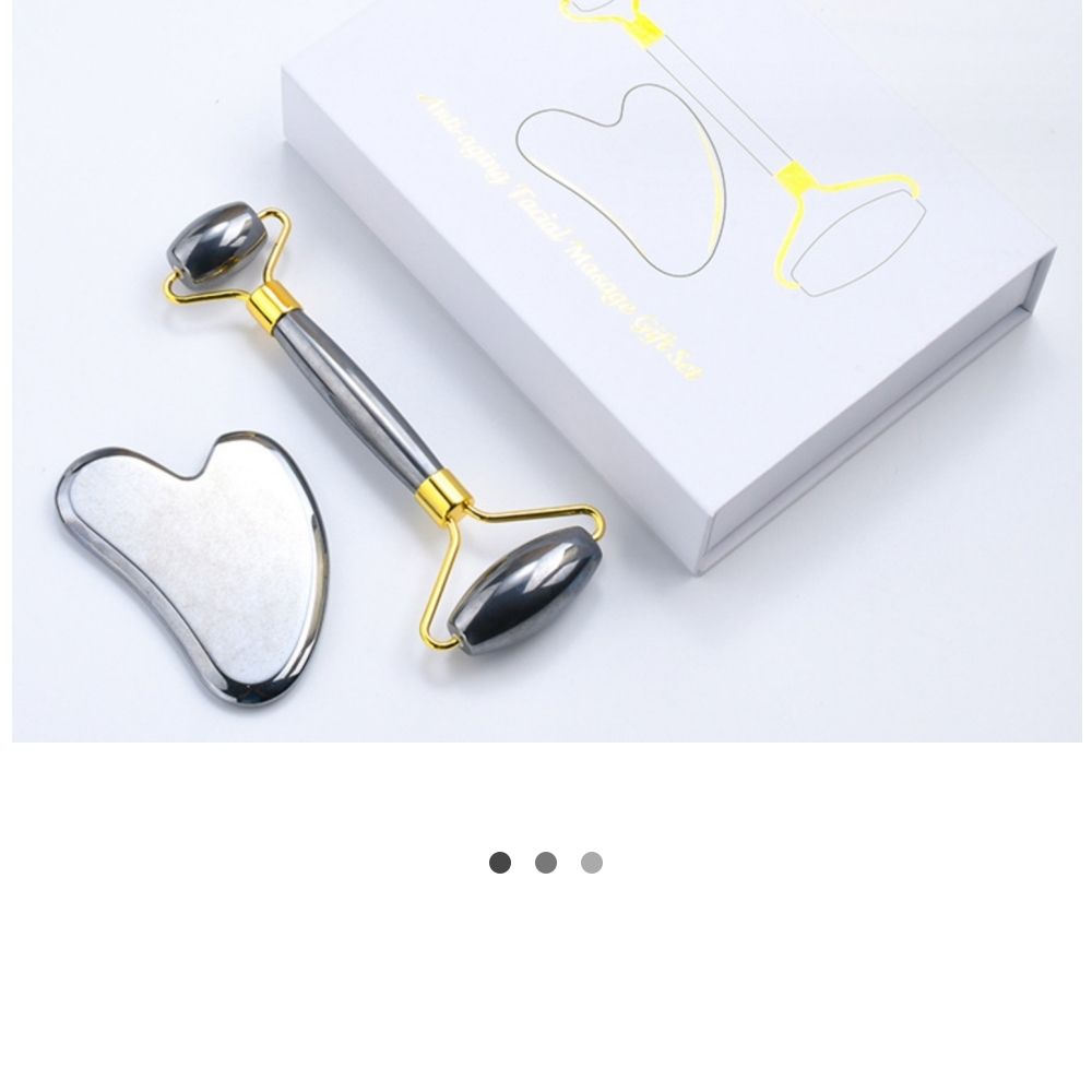 얼굴 리프팅 테라헤르츠 괄사 마사지기 안마기/괄사/괄사마사지/마사지볼/마사지/얼굴마사지/페이스롤러/얼