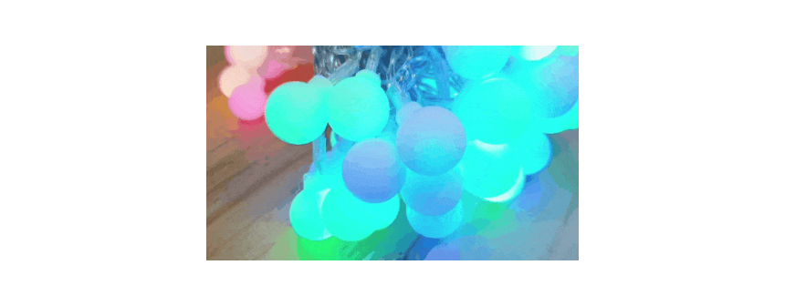 LED 컬러 앵두전구 20구 3m (건전지타입)/방울전구/전구/가랜드전구/앵두전구/트리전구/파티용전구/장식전