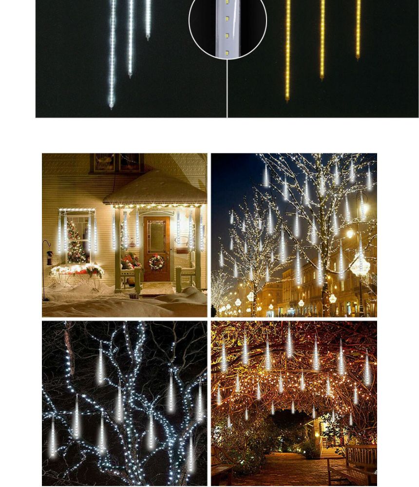양면 LED스노우폴 60cm 흐르는 LED 스노우펄 스노우풀/흐르는조명/스노우바/폴조명/스노우폴/트리장식/트리