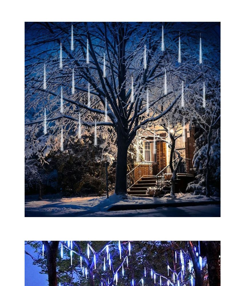 양면 LED스노우폴 60cm 흐르는 LED 스노우펄 스노우풀/흐르는조명/스노우바/폴조명/스노우폴/트리장식/트리