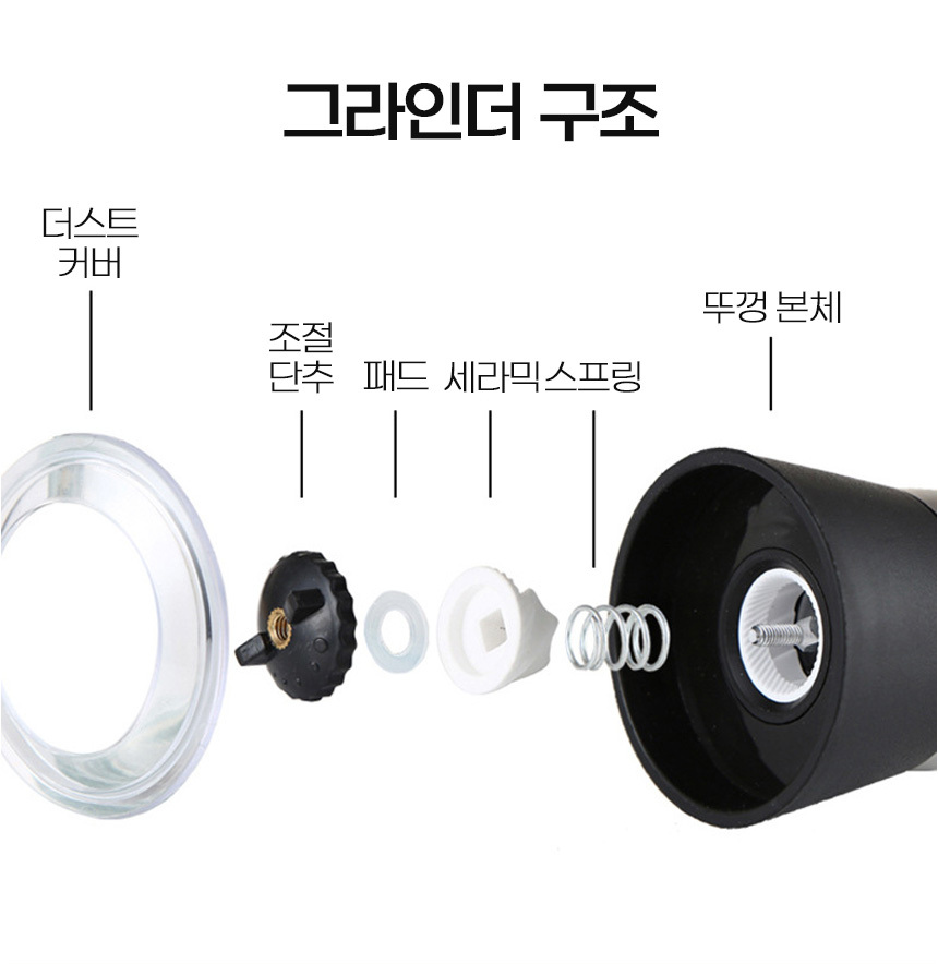 그라인더 소금 후추 통후추 깨그라인더 분쇄기 ur 170 후추그라인더 소금그라인더 소금통 소금갈이 후추갈이 깨갈이 통후추그라인더 양념병 페퍼밀 페퍼그라인더