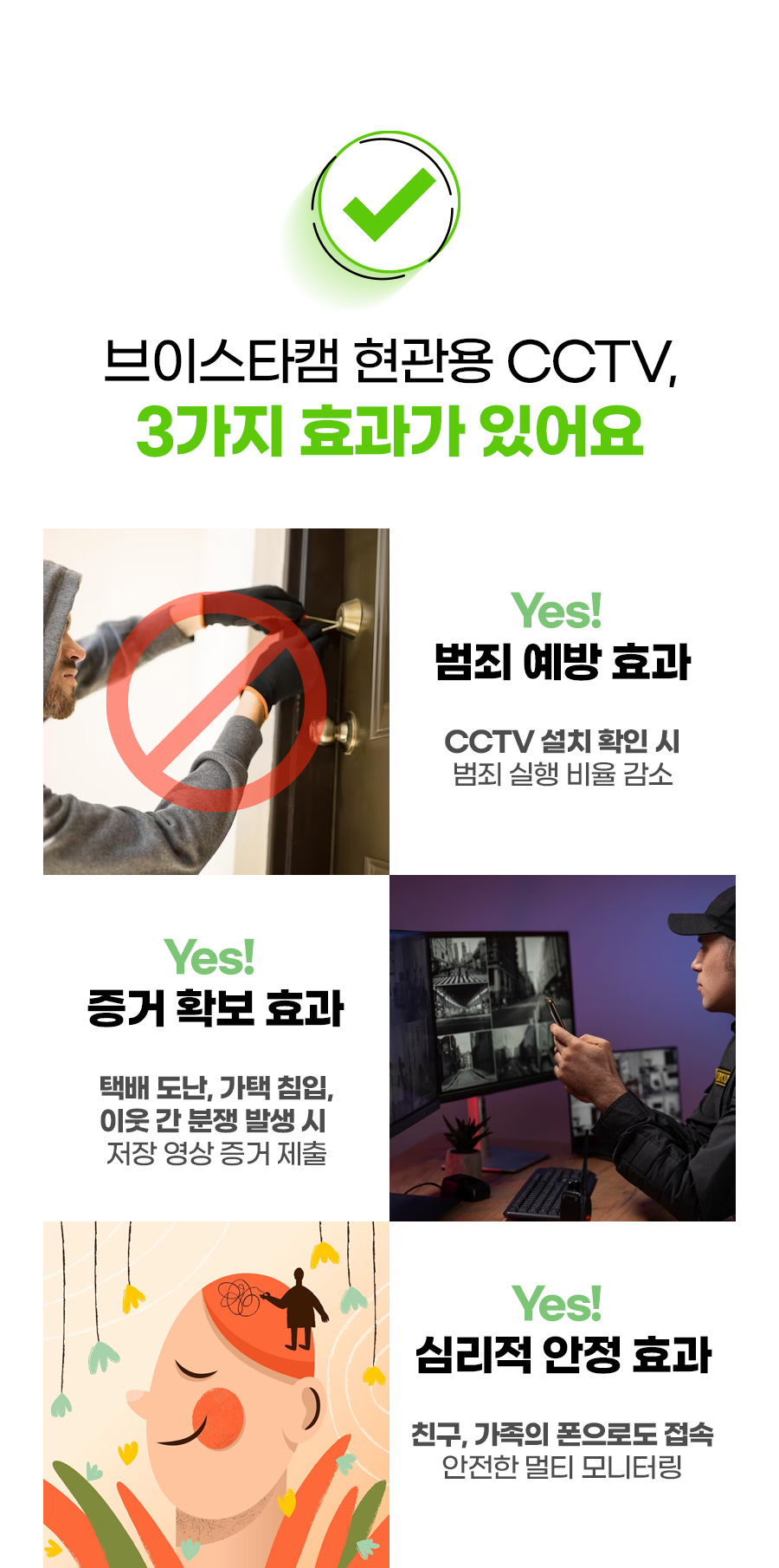 자석식 CCTV보안카메라 현관용실내외용 무선 VSC300CB/CC카메라/CCTV/보안용품/보안카메라/네트워크카메라/