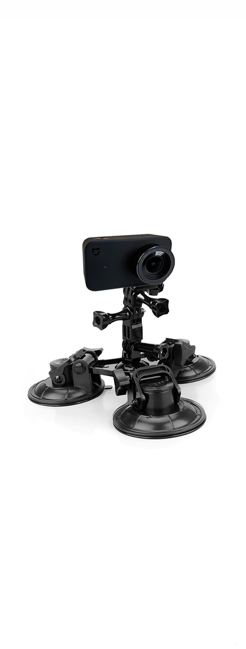 90mm 3구 흡착 유리 마운트 자동차 dji 오즈모 액션캠/액션캠흡착거치대/캠흡착거치대/캠유리거치대/액션캠