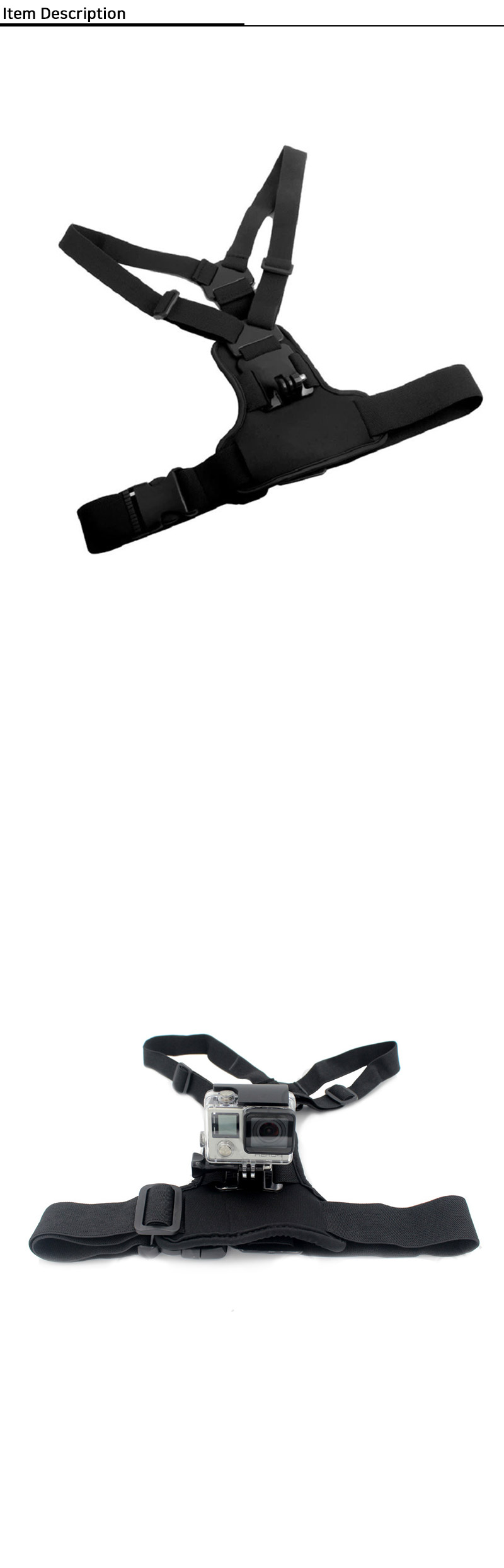 바디 스트랩 마운트 체스트 하네스 가슴 오즈모 액션/고프로스트랩/액션캠바디스트랩/액션캠스트랩/액션캠