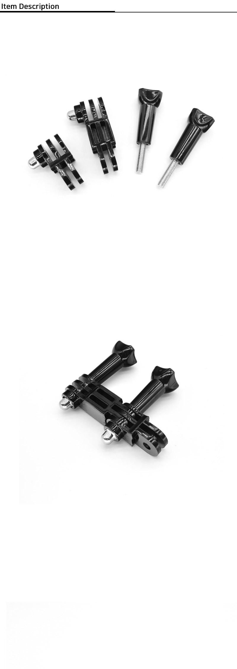 조인트 연결 변환 아답터 연장 각도 암 오즈모 액션캠/액션캠부품/카메라부품/액션캠나사/액션캠스크류/액