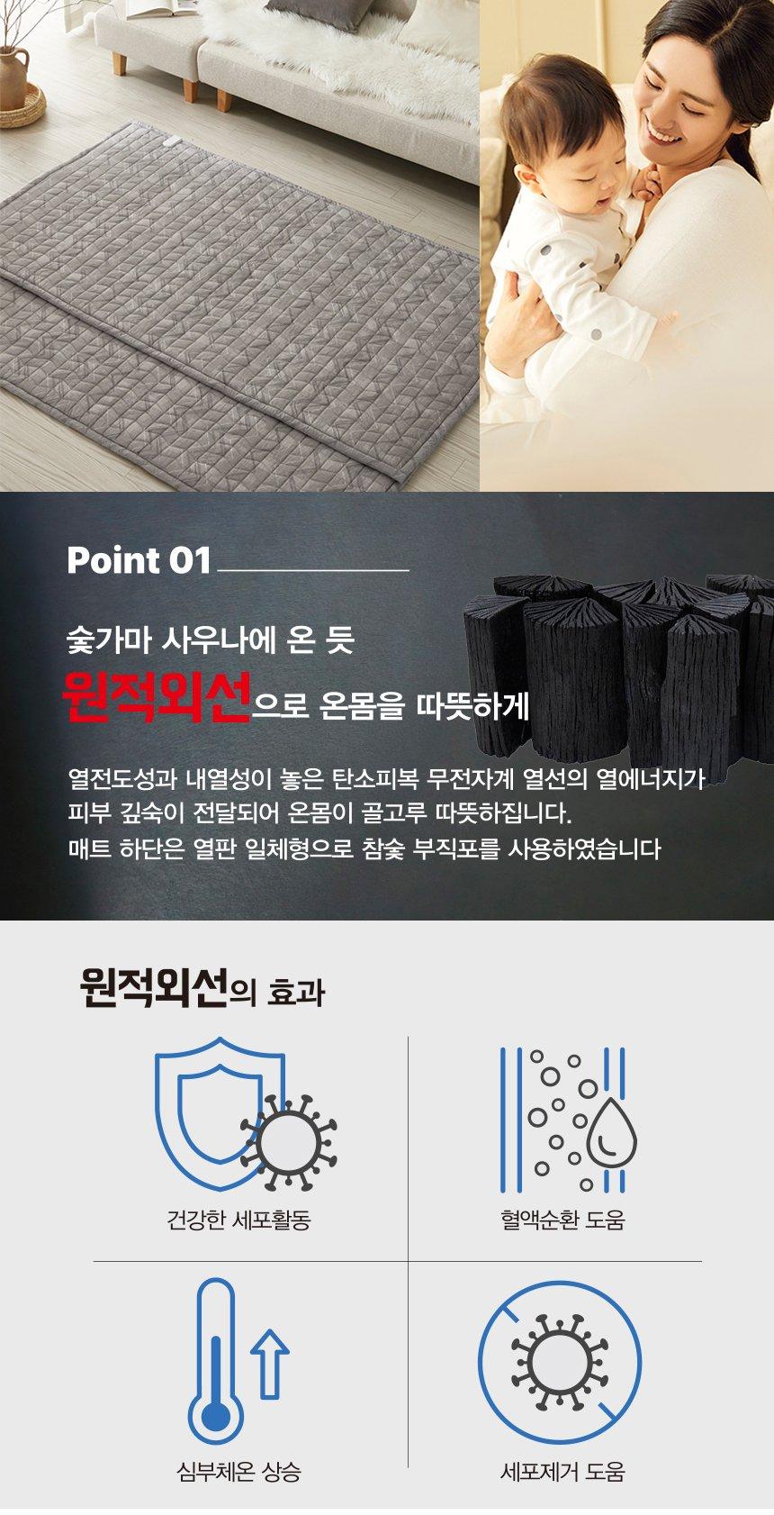 (HM-342_퀸) 메리노 카본 탄소매트 온열매트 전기장판 퀸/탄소매트/전기매트/카본매트/온열매트/전기장판/