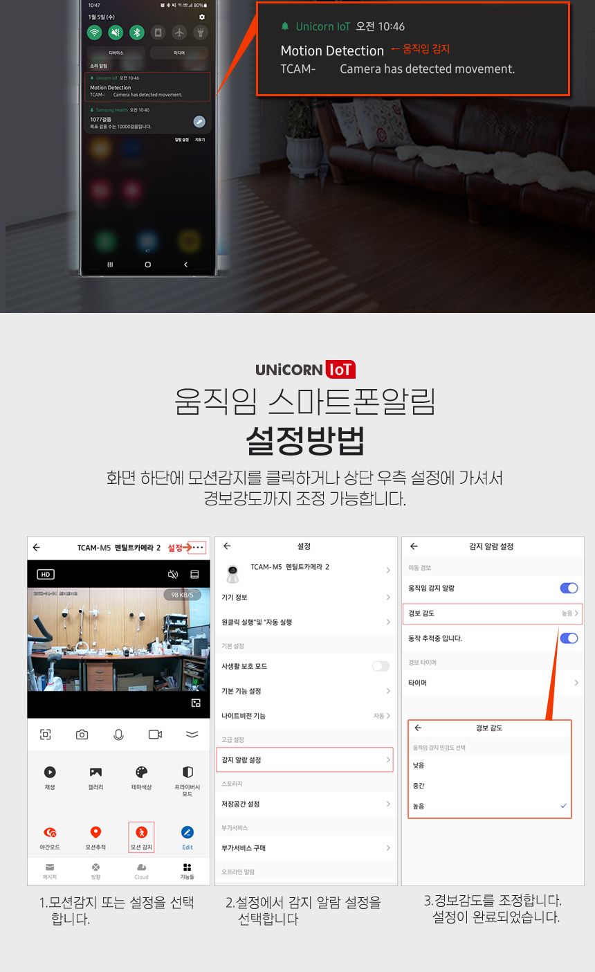 유니콘 실외형CCTV 무선 보안 IP카메라 TCAM-M5/CCTV/가정용CCTV/홈CCTV/주택CCTV/실외CCTV/현관CCTV/감시