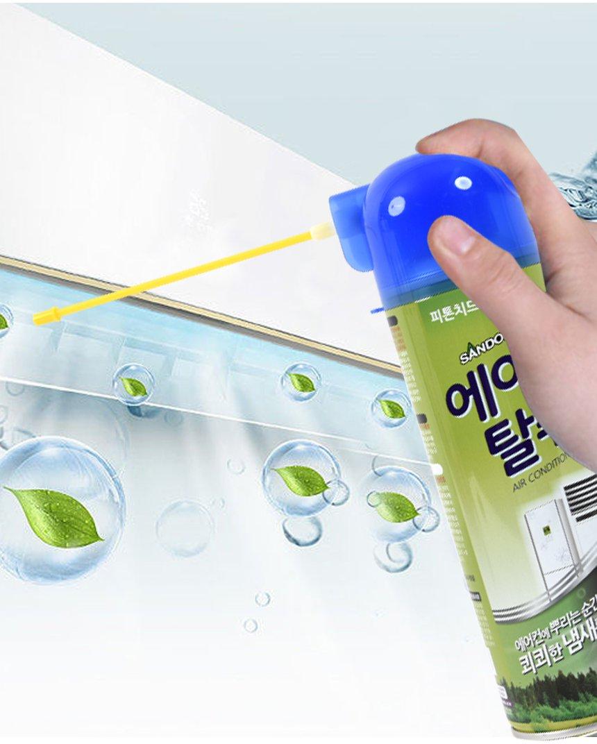 (에어컨세정탈취세트) 에어컨 셀프청소 세정탈취세트 풀세트 클리닝백/클리닝백/에어컨크리너/에어컨청소백