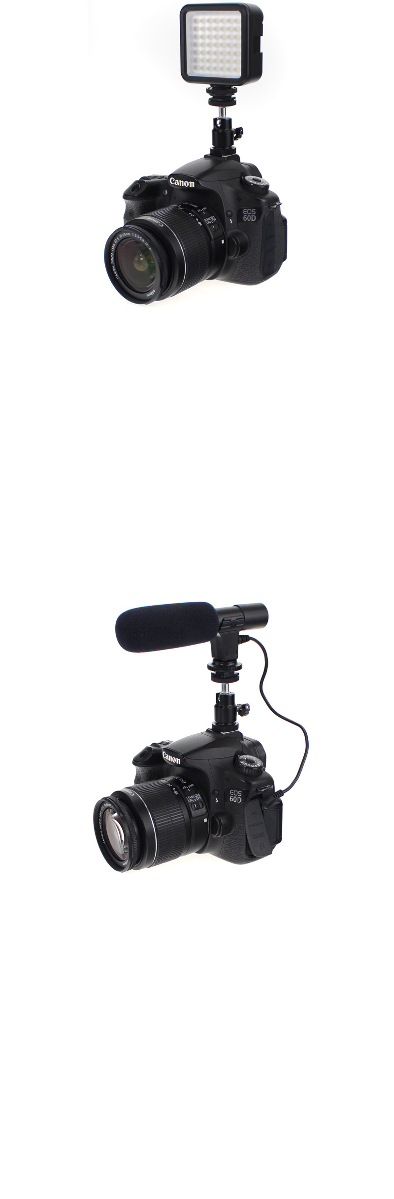 DSLR 카메라 핫슈 1 4 볼헤드 LED 조명 스마트폰 연결/액션캠부품/카메라부품/액션캠나사/액션캠스크류/액