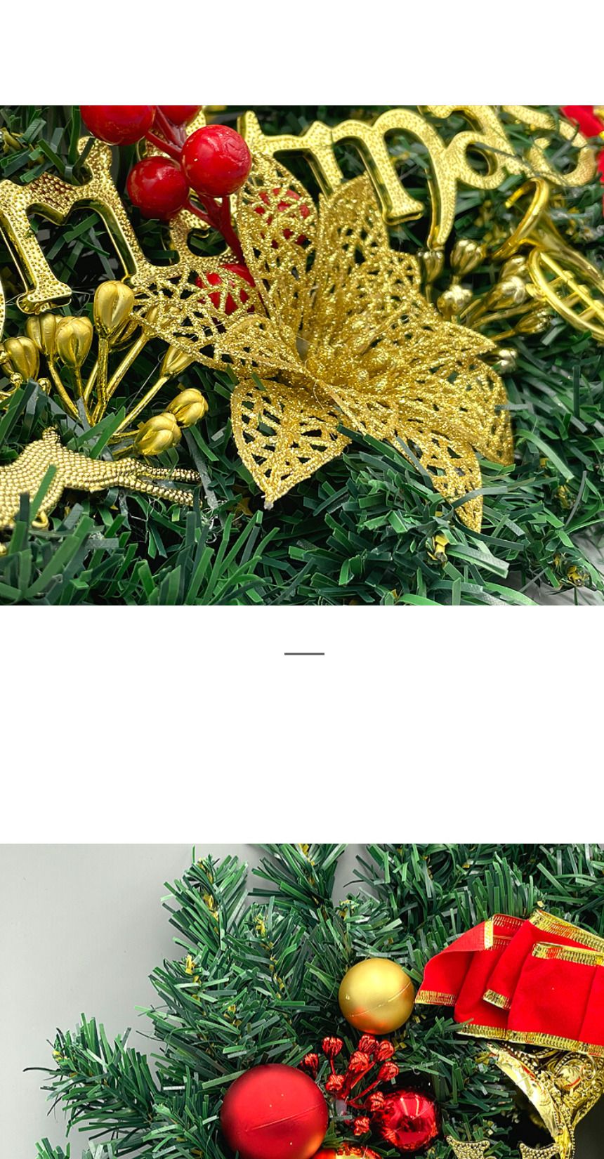 크리스마스 벽 현관 인테리어 장식 걸이 30cm/리스/벽장식리스/트리리스/크리스마스리스/장식용리스/벽걸이