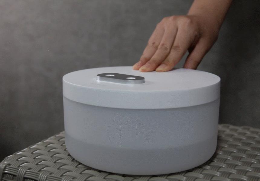 카푸 초음파 무드등가습기 2중분사 듀얼 깔끔한디자인/가습기/미니가습기/사무실가습기/휴대용가습기/책상