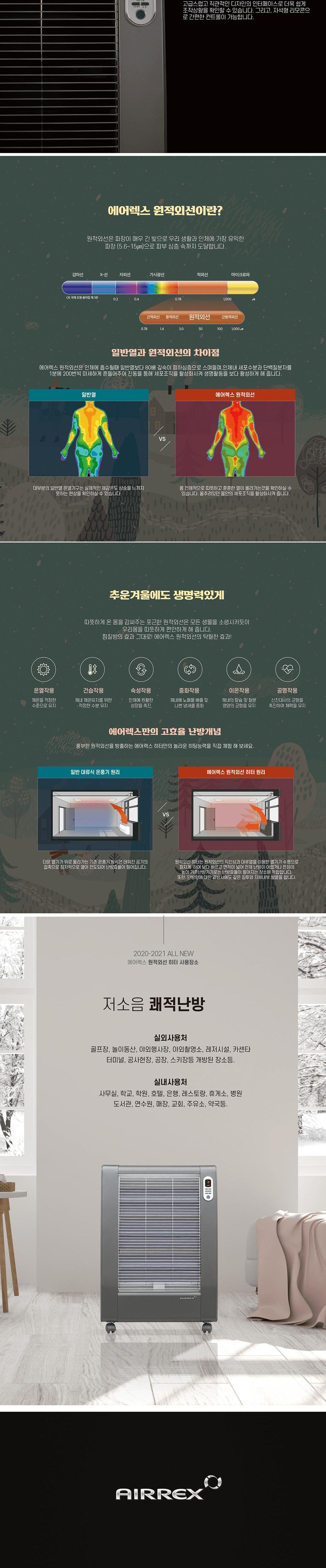 에어렉스 헵시바 전기히터 AH-765S 16평형/전기스토브/전기난로/헵시바전기난로/에어렉스전기난로/산업용전