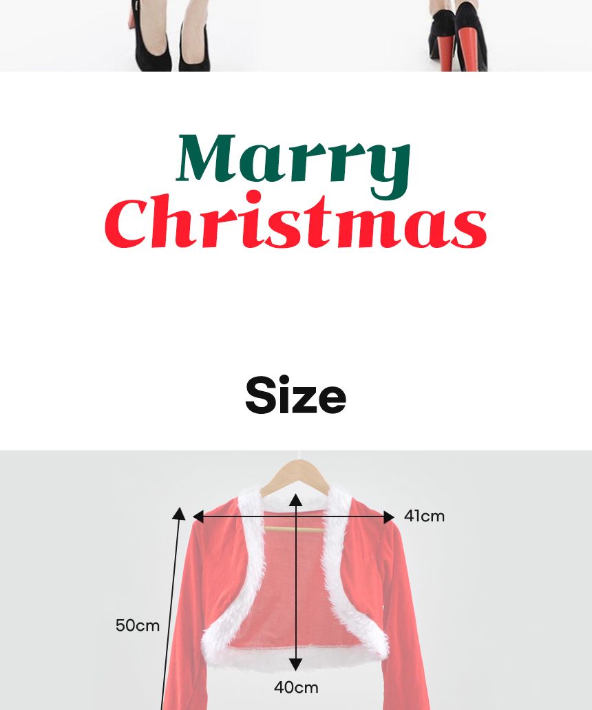 여자산타복세트(원피스C타입)/산타복/산타변장세트/산타복세트/산타/산타변장/산타변장용품/산타용장갑/산