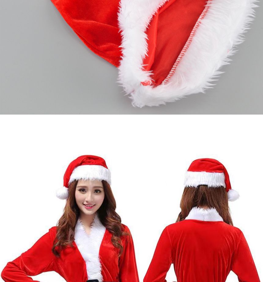 여자산타복세트(상의모자벨트3종)/산타복/산타변장세트/산타복세트/산타/산타변장/산타변장용품/산타용장갑